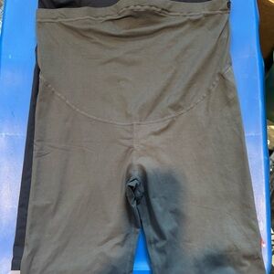 M -  2PK MATERNITY Biker Shorts adjustable band